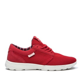 Tenis Bajos Supra HAMMER RUN Hombre Cereza/hueso (MX-47684)